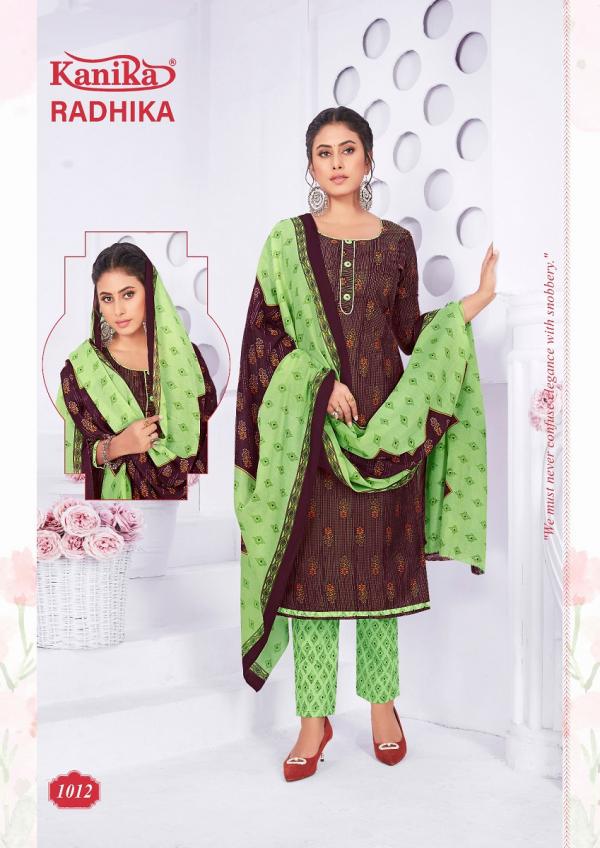 Kanika Radhika Vol 1 Cotton Designer Exclusive Kurti Pant With Dupatta